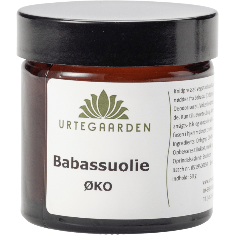 Urtegaarden Babassuolie Økologisk (50 g)