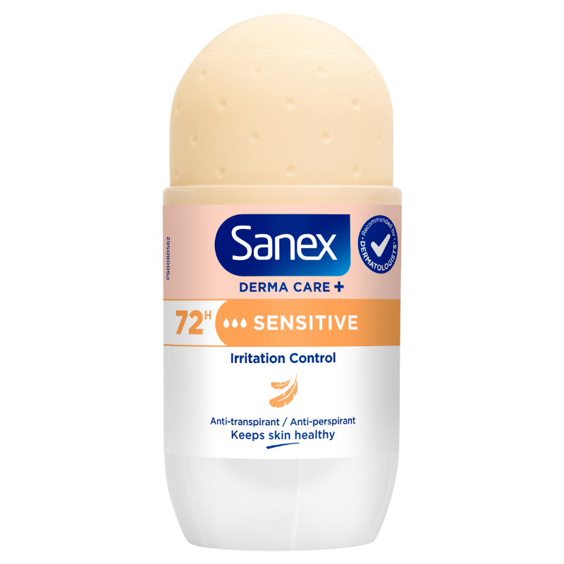 Sanex Derma Care+ Sensitive 72H Roll-On (53 ml)