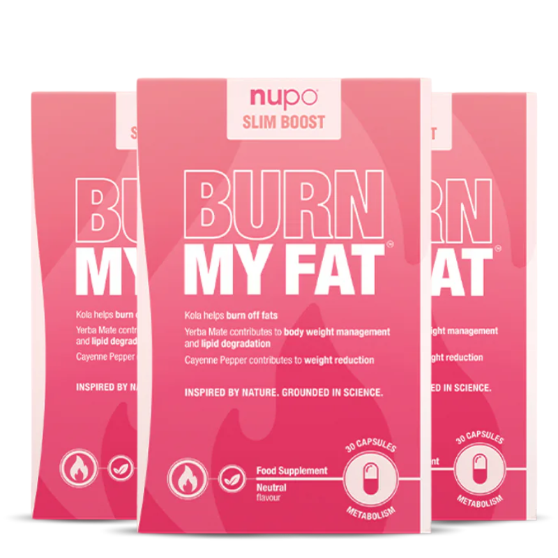 3 x Nupo Slim Boost Burn My Fat (30 kap)