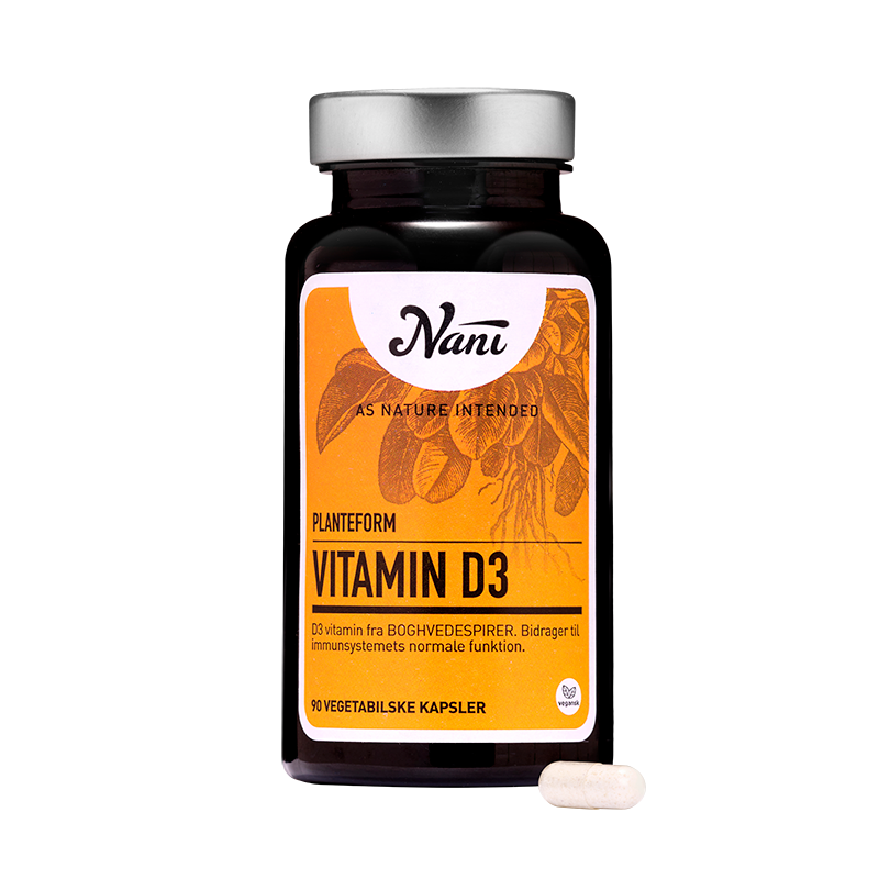 UDSALG Nani Vitamin D3 vegetabilsk (90 tab) køb billig