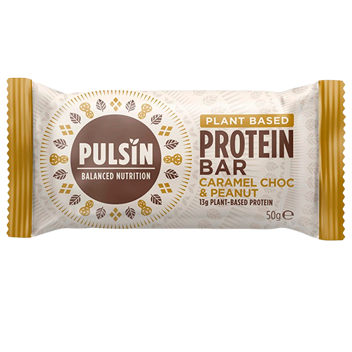 Pulsin Proteinbar Caramel Choc & Peanut (50 g)