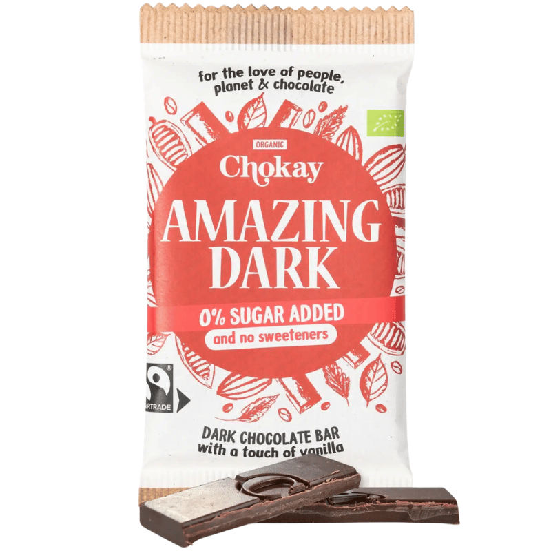 Chokay Amazing Dark 54% Chokolade Bar É (70 g)
