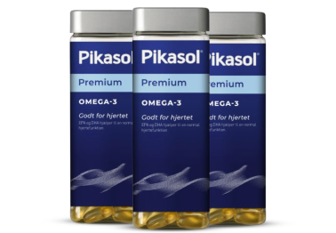 3 x Pikasol Premium Omega-3 (140 stk)