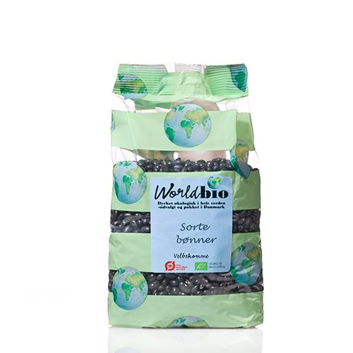 World Bio Sorte bønner Ø (750 g)
