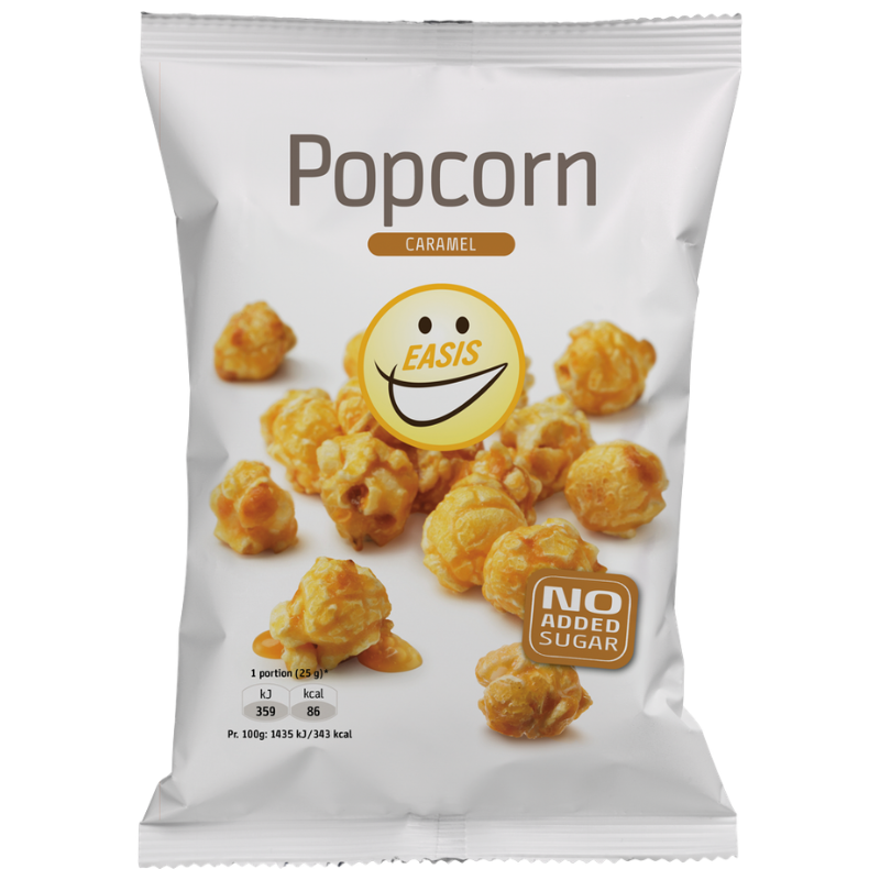 EASIS Karamelliserede Popcorn (50 g)