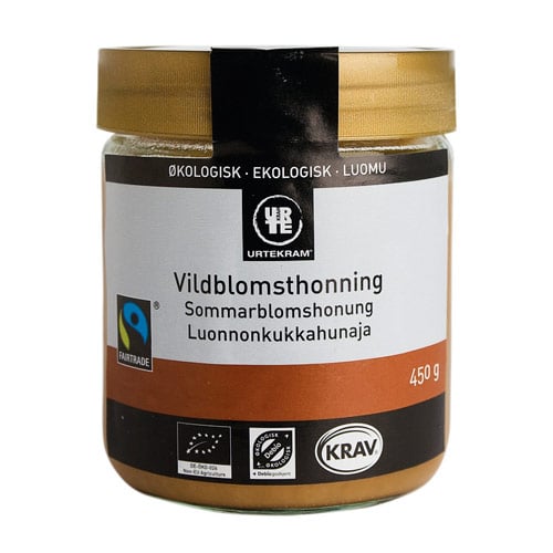Urtekram Vildblomst Honning Ø (450 gr)