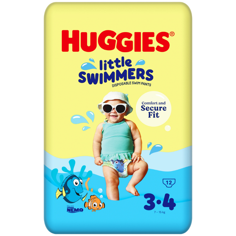 Huggies Little Swimmers Medium 7-15 Kg (12 stk)
