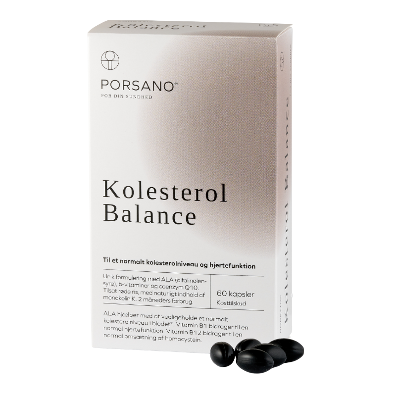 Porsano Kolesterol Balance (60 kaps)