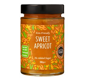 Abrikosmarmelade med stevia (330 g)