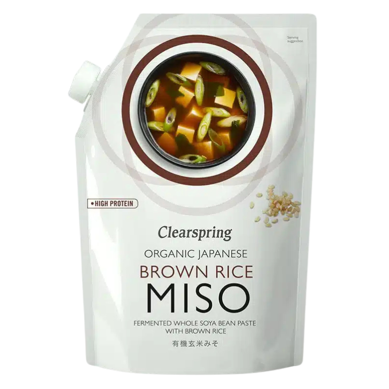 Tilbud Clearspring Miso Brown Rice Ø (300 gr.) køb billig