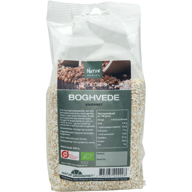Natur Drogeriet Boghvede Knækket Ø (500 g)