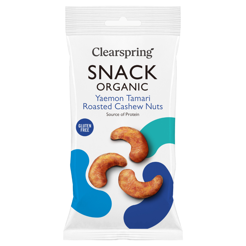Clearspring Tamari ristede cashewnødder Ø 