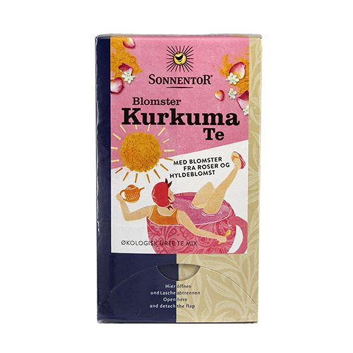 Sonnentor Blomster Kurkuma Te Ø (18 br)
