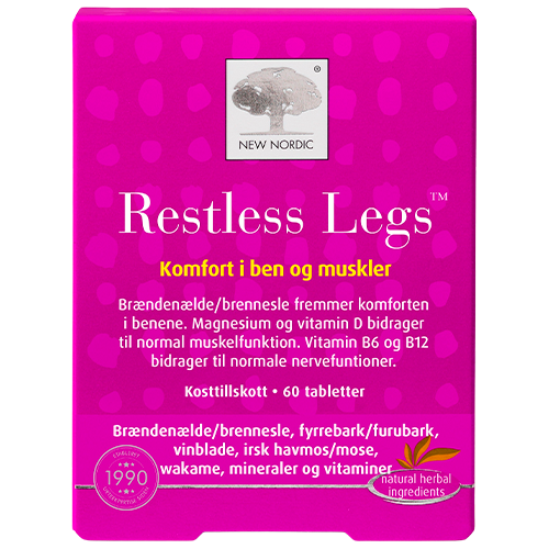 Tilbud New Nordic Restless Legs (60 tabl) køb billig