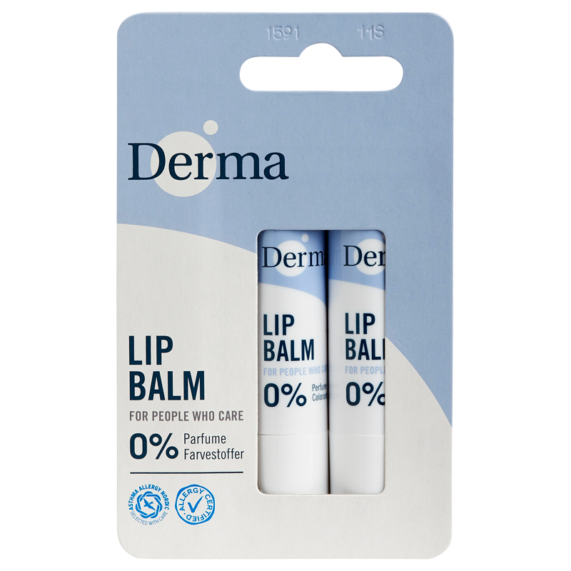 Derma Family Læbepomade (2 x 4,8 g)