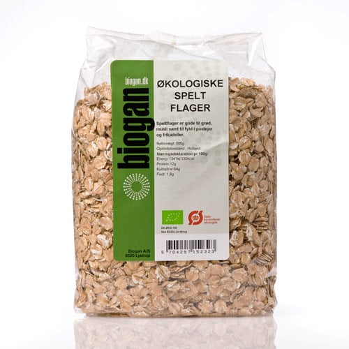 biogan – Ékologiske speltflager