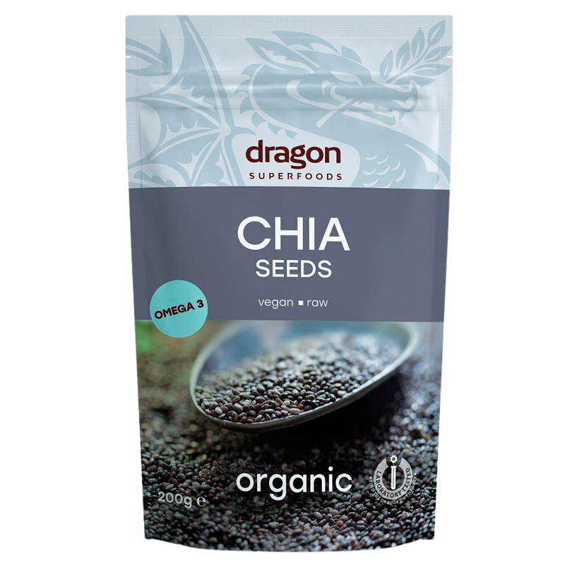Dragon Superfoods Chia frø Ø - 200 g