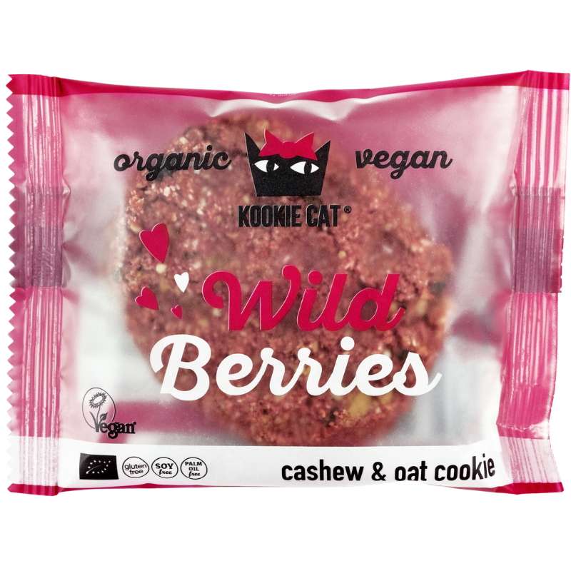 Kookie Cat Vilde Bær Cookie Ø (50 g)
