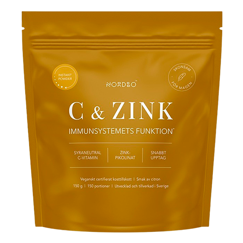 UDSALG Nordbo C Vitamin Zink Instant Powder (150 g) køb billig