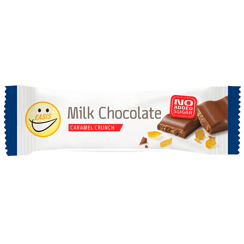 EASIS Milk Chocolate & Caramel Crunch Bar (25 g)