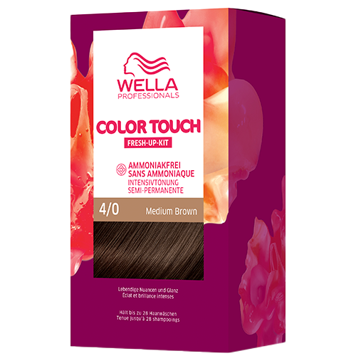 Wella Color Touch Pure Naturals Medium Brown 4/0 (130 ml)