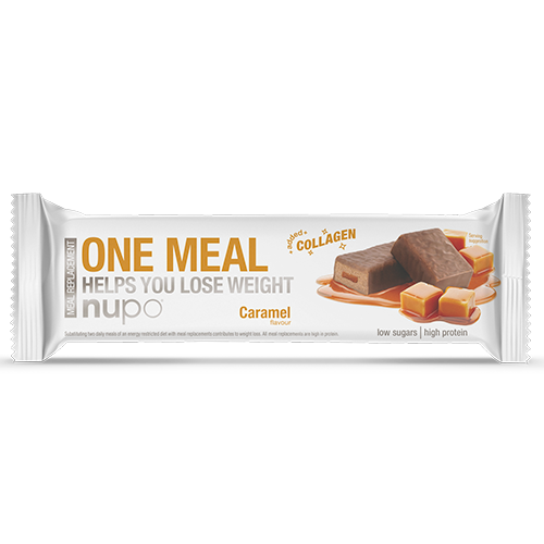 Tilbud Nupo One Meal Bar Caramel (60 g) køb billig
