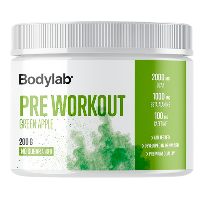 Bodylab Preworkout Green Apple (200 g)