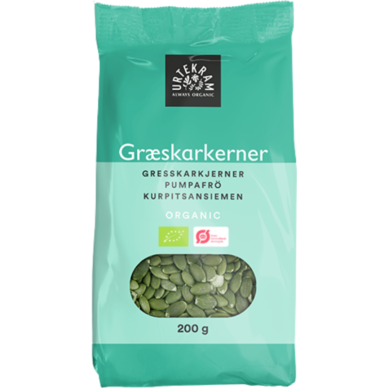 UDSALG Urtekram Græskarkerner Ø (200 g) køb billig