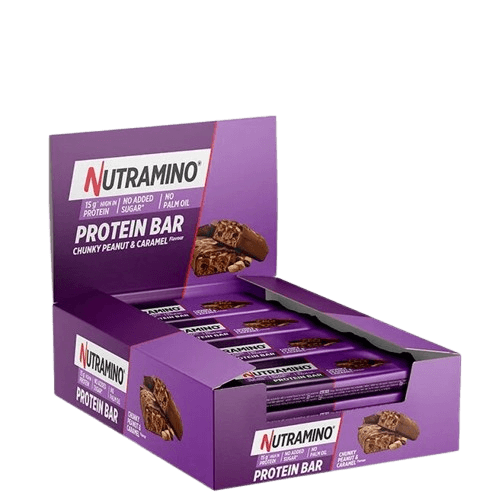 Nutramino Proteinbar Chunky Peanut & Caramel (12 x 55 g)