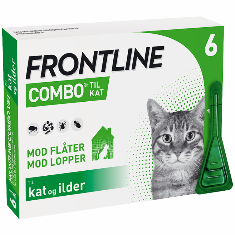 Frontline Combo Vet. Kat 50+60 mg (6 x 0,5 ml)