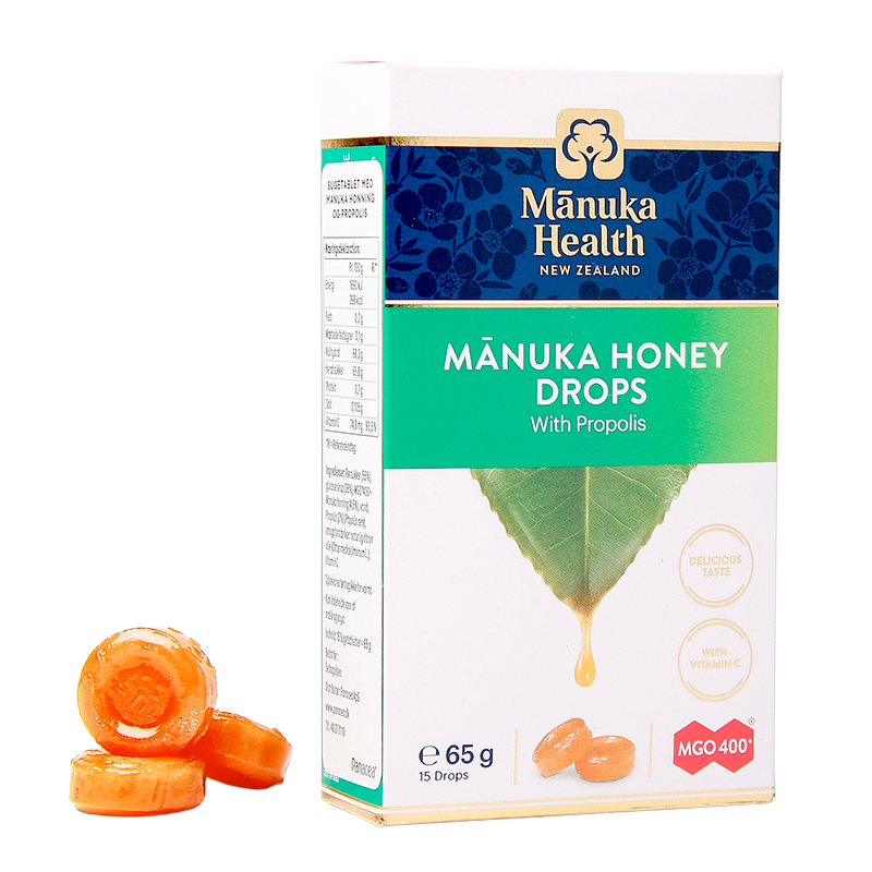 Manuka Health MGO 400+ Manuka Honey Drops Propolis (15 stk)