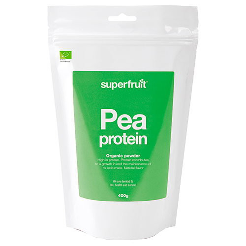 UDSALG Superfruit Ærte Protein Ø (400 g) køb billig