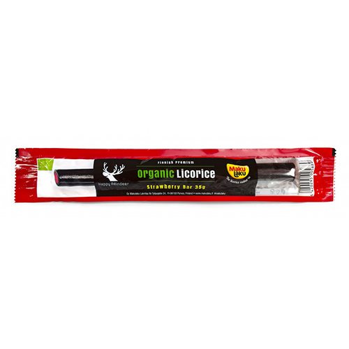 Happy Reindeer Lakridsstang Jordbær Ø (35 g)