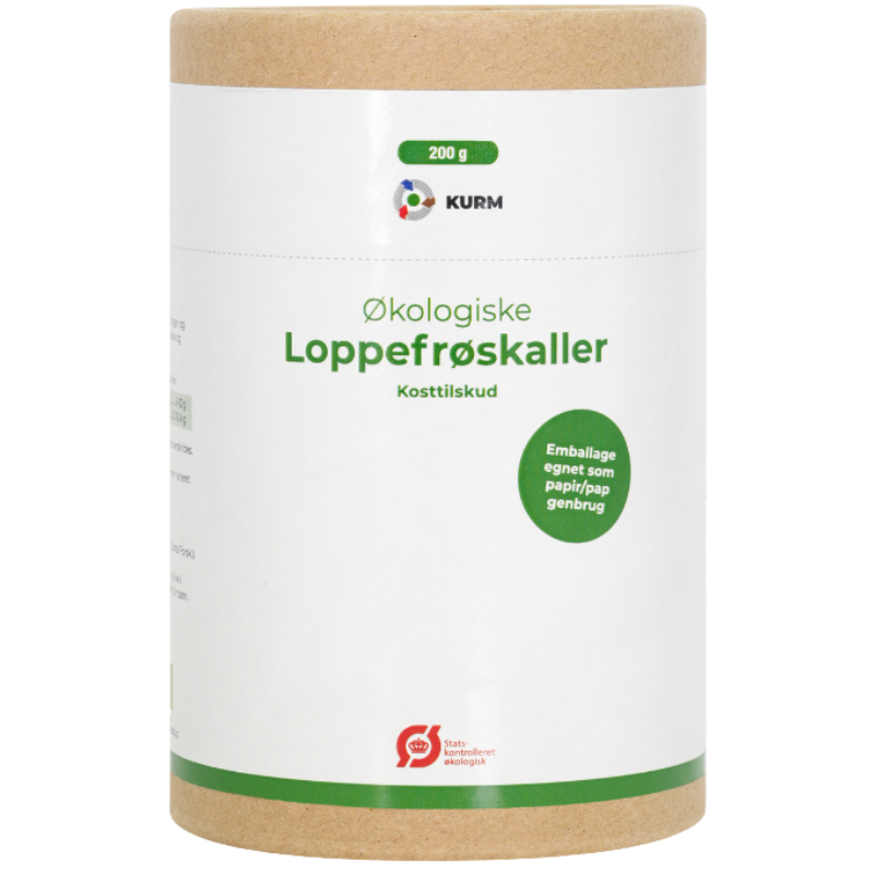 Vintilbud Kurm Loppefrøskaller Ø (200 g) køb billig