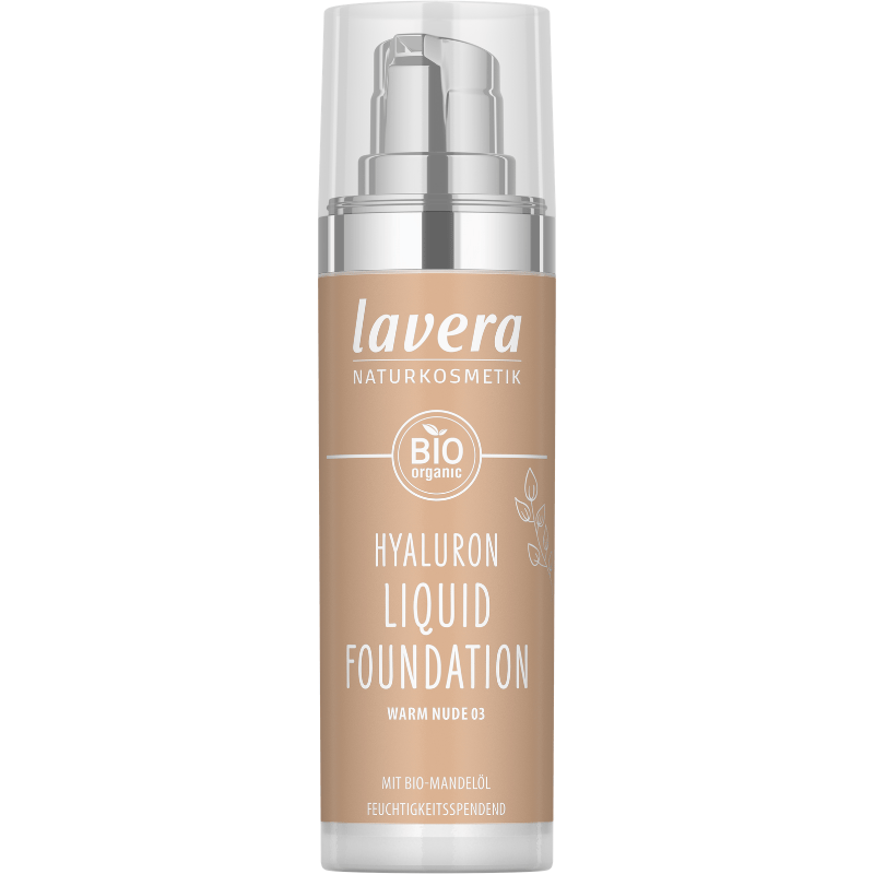 Lavera Hyaluron Liquid Foundation Warm Nude 03 (30 ml)