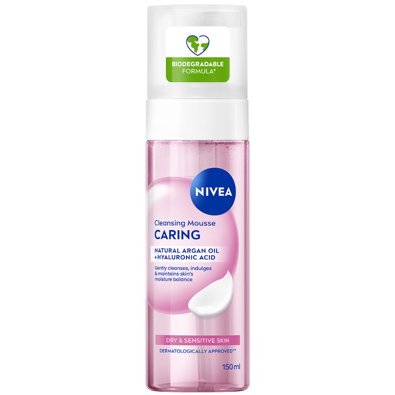 Nivea Caring Cleansing Mousse (150 ml)
