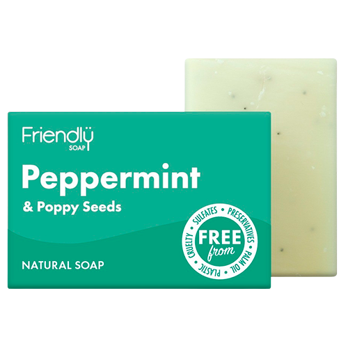 Friendly Sæbebar Pebermynte & Birkes (95 g)