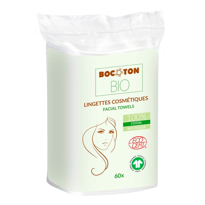 Bocoton Cosmetic Servietter Ø (60 stk)