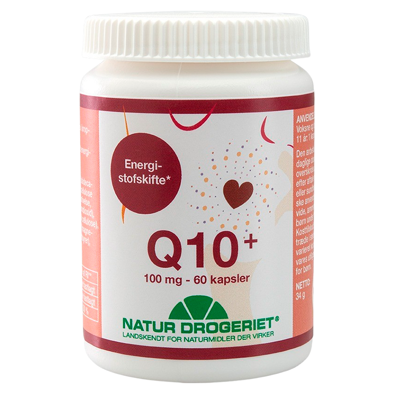 Natur Drogeriet Q10+ 100 mgÂ (60 kaps)