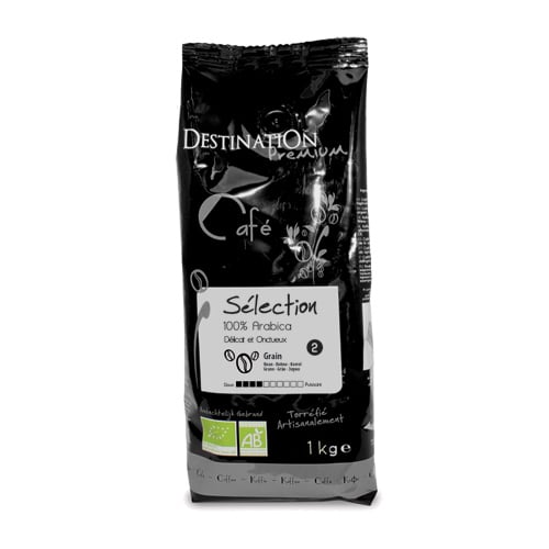 Kaffebønner 100% Arabica Økologisk - 1 kg - Destination