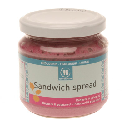 Urtekram Sandwich Spread Rødbede og Peberrod É (180 gr)
