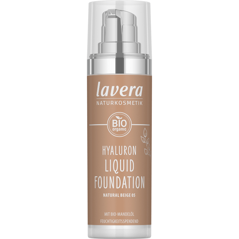 Lavera Hyaluron Liquid Foundation Natural Beige 05 (30 ml)