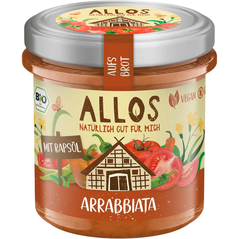 Allos Smørepålæg Aufs Brot Arrabbiata É (140 g)