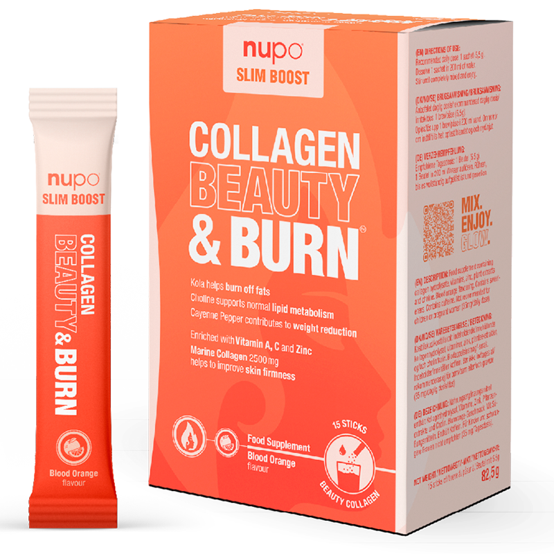 UDSALG Nupo Slim Boost Collagen Beauty Burn (15 stk) køb billig