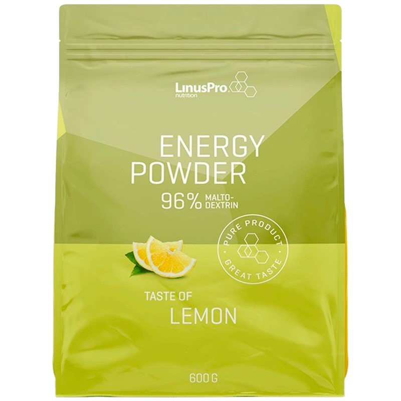 LinusPro Energi Pulver Lemon (600 g)