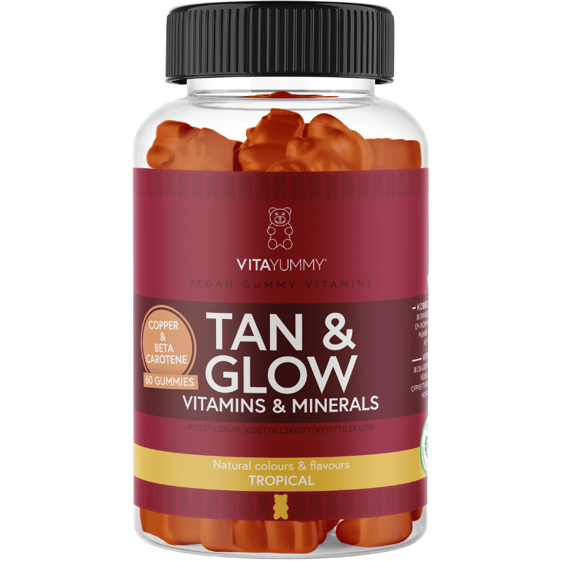 VitaYummy Tan & Glow Tropical (60 stk)