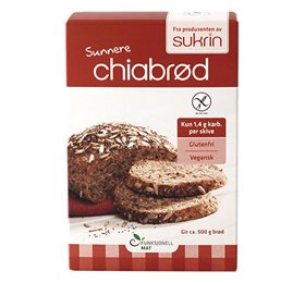 Funktionel Mad Brødmix - chiafrø (250g)