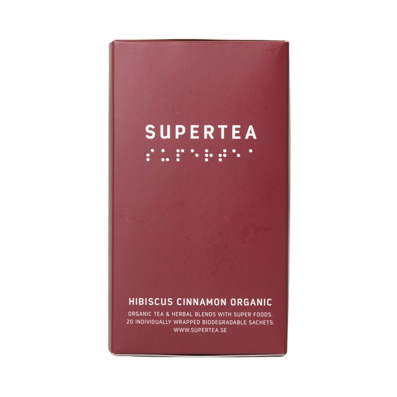 Teministeriet Supertea Hibiscus Cinnamon Organic (20 breve)