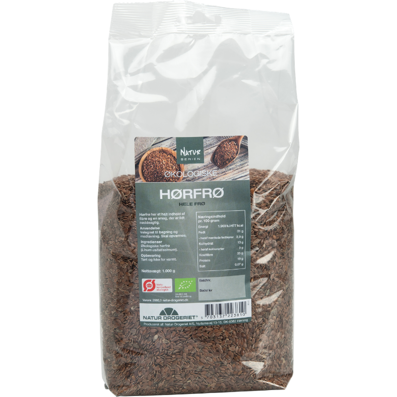 Natur Drogeriet Hørfrø hele Ø (1 kg)