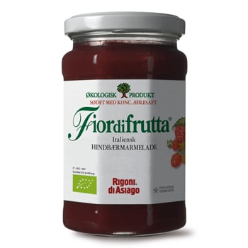 Marmelade Hindbær Italiensk Ø (250 gr)